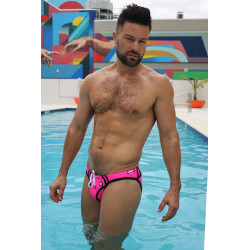 Breedwell Slip de bain Expose Swim Rose neon
